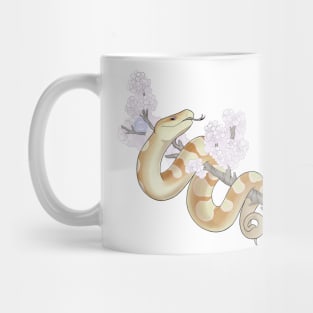 White Sakura Ball Python: Banana Mug